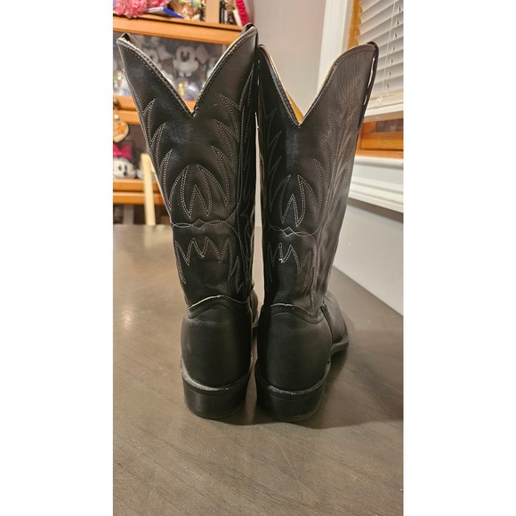 NEW Black vintage wrangler boots men\'s size 9‎ main image 4